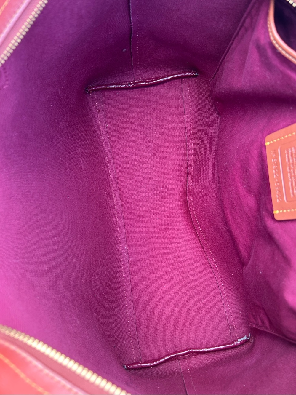 Coach signature top zip tote bag - Picture 13 of 16